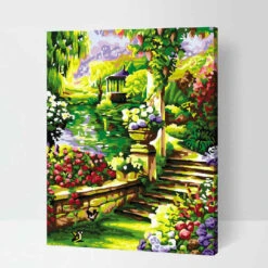 Malen Nach Zahlen Treppe Im Wald MNZ-ML-056