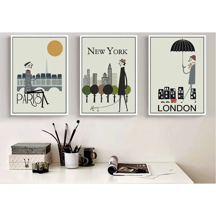 Malen Nach Zahlen Stadtschild Paris MNZ-ML-139 2 Malen Nach Zahlen Stadtschild Paris MNZ-ML-139 - Image 2