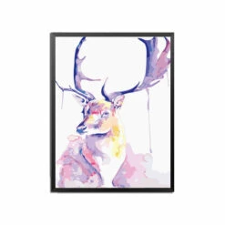 Malen Nach Zahlen Trauriger Elch