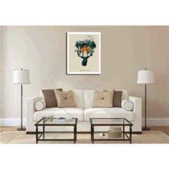 Malen Nach Zahlen Elchkunst Mit Bäumen -myPaintLab Deutschland Verkaufs-Shop mnz ml 171 2