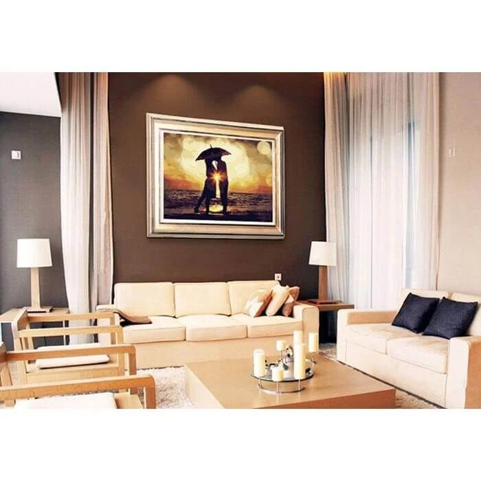 Malen Nach Zahlen Paar Am Meer Unter Schirm 2 Malen Nach Zahlen Paar Am Meer Unter Schirm - Image 2