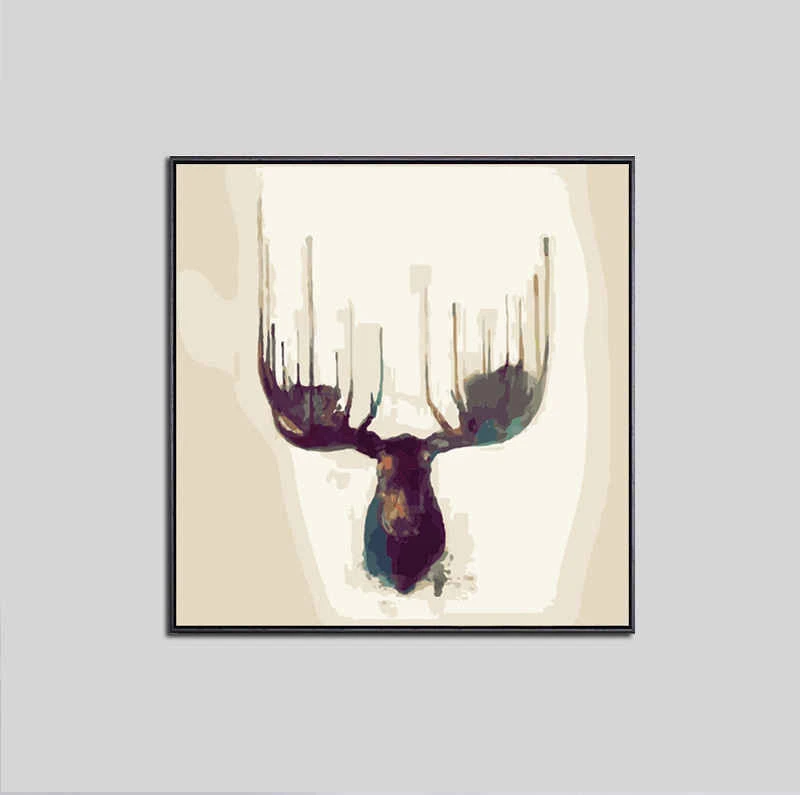 Malen Nach Zahlen Elch 1 Malen Nach Zahlen Elch