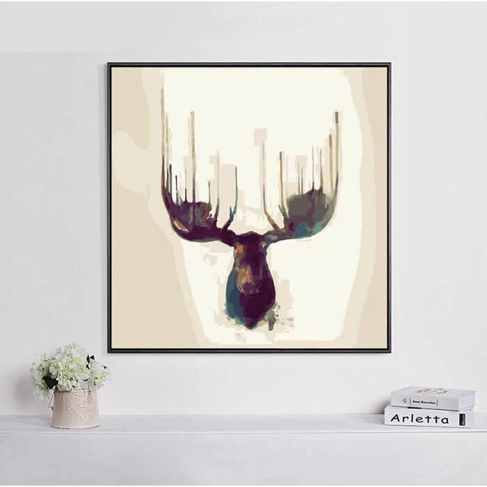 Malen Nach Zahlen Elch 2 Malen Nach Zahlen Elch - Image 2