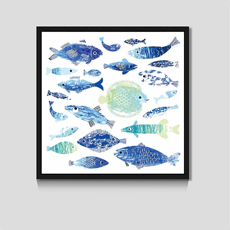 Malen Nach Zahlen Fische 1 Malen Nach Zahlen Fische