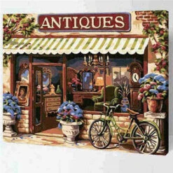 Malen Nach Zahlen Antiquitätenladen