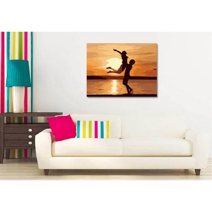 Malen Nach Zahlen Paar Am Strand 2 Malen Nach Zahlen Paar Am Strand - Image 2