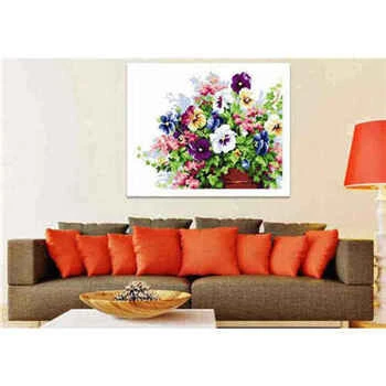 Malen Nach Zahlen Stiefmütterchen 2 Malen Nach Zahlen Stiefmütterchen - Image 2