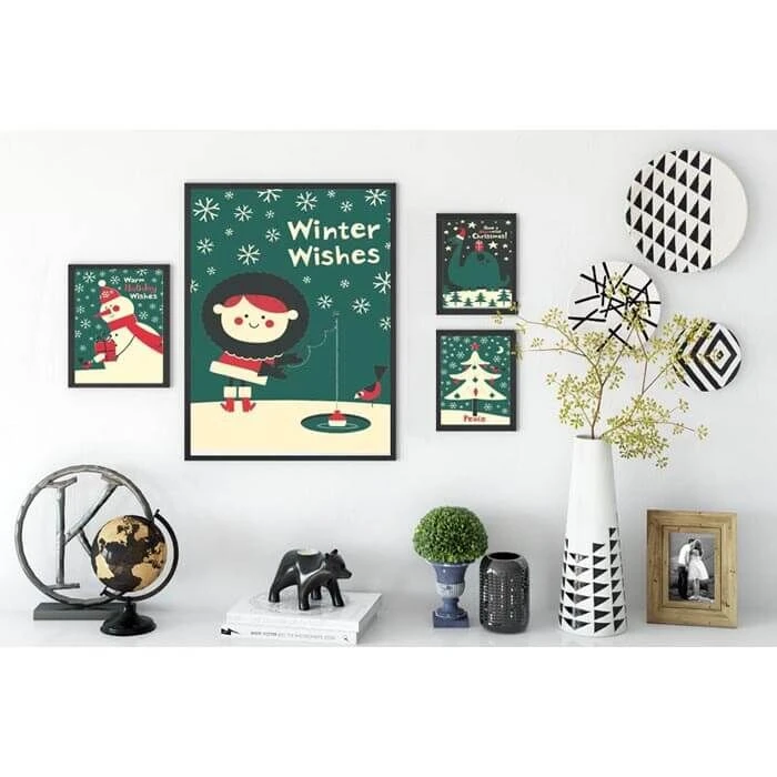 Malen Nach Zahlen Weihnachten Fischen Wintertage 2 Malen Nach Zahlen Weihnachten Fischen Wintertage - Image 2