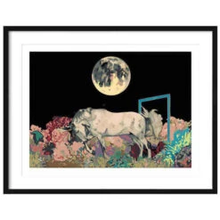 Malen Nach Zahlen Einhorn Bei Nacht