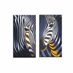 Malen Nach Zahlen Zebra Tier-2-teilig (Duo)