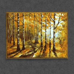 Malen Nach Zahlen Birkenwald