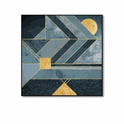 Malen Nach Zahlen Goldene Muster