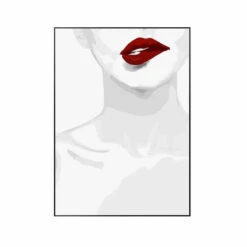 Malen Nach Zahlen Rote Lippen