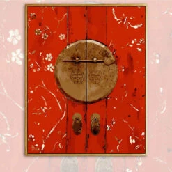 Malen Nach Zahlen Türschloss China