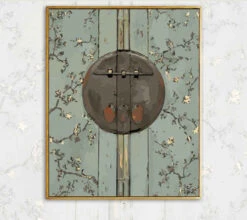 Malen Nach Zahlen Türschloss Vogel