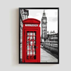 Malen Nach Zahlen Telefonzelle Big Ben