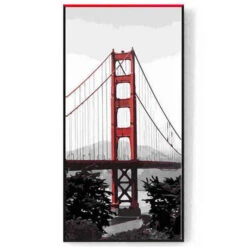 Malen Nach Zahlen San Francisco Brücke