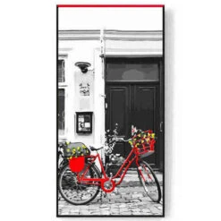 Malen Nach Zahlen Fahrrad Rot