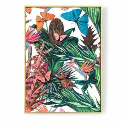 Malen Nach Zahlen Schmetterlinge Und Blumen