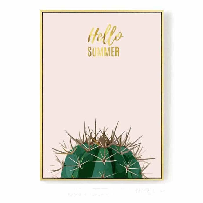 Malen Nach Zahlen Kaktus Hello Summer 1 Malen Nach Zahlen Kaktus Hello Summer