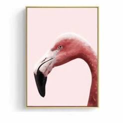 Malen Nach Zahlen Flamingo Portrait