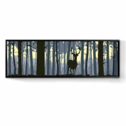 Maln Nach Zahlen Hirsch Im Wald