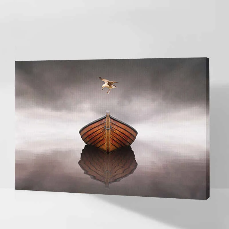 Malen Nach Zahlen Boot Und Vogel 1 Malen Nach Zahlen Boot Und Vogel