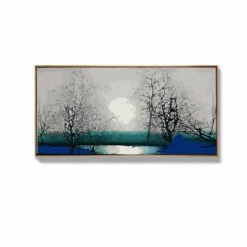 Malen Nach Zahlen Kahle Bäume