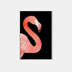 Malen Nach Zahlen Flamingo Grafik