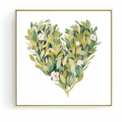 Malen Nach Zahlen Herz Blätter