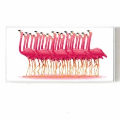 Malen Nach Zahlen Flamingo Ballett