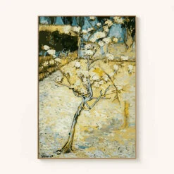 Malen Nach Zahlen Junger Baum Mit Blüten