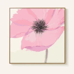 Malen Nach Zahlen Blume Rosa