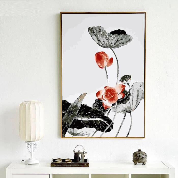 Malen Nach Zahlen Blumen 2 Malen Nach Zahlen Blumen - Image 2