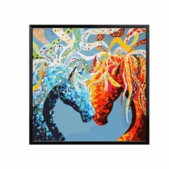 Malen Nach Zahlen Pferde Mit Bändern