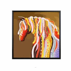 Malen Nach Zahlen Pferd Mit Bändern