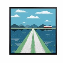 Malen Nach Zahlen Bahndamm