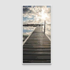 Malen Nach Zahlen Steg Zum See