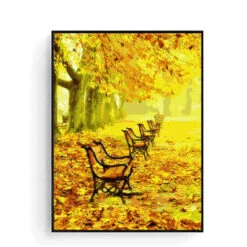 Malen Nach Zahlen Goldener Herbst Park