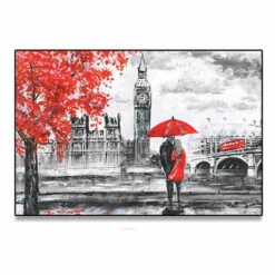 Malen Nach Zahlen London Parlament Schwarz Weiß