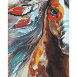 Malen Nach Zahlen Pferd Malerei Tierkunst