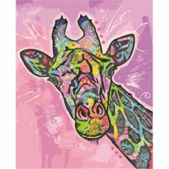 Malen Nach Zahlen Giraffe Malerei Tierkunst