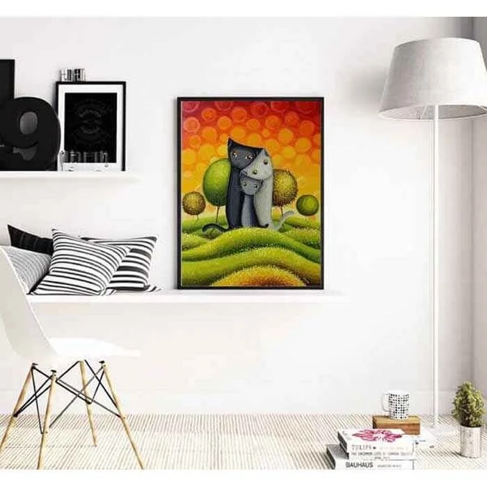 Malen Nach Zahlen Katzen Im Garten Tierkunst 2 Malen Nach Zahlen Katzen Im Garten Tierkunst - Image 2