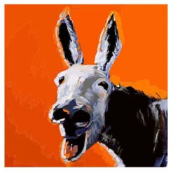 Malen Nach Zahlen Esel Tierkunst