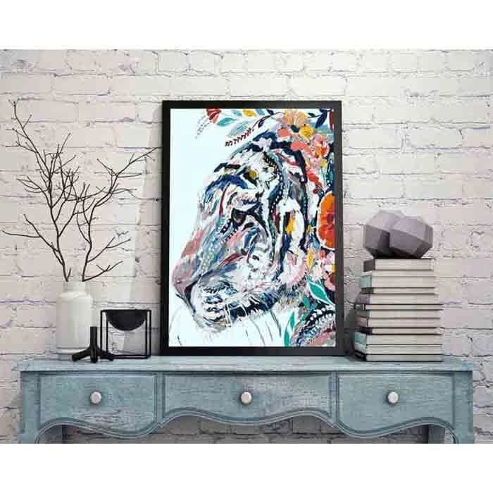 Malen Nach Zahlen Löwenportrait Moderne Tierkunst Malerei 2 Malen Nach Zahlen Löwenportrait Moderne Tierkunst Malerei - Image 2