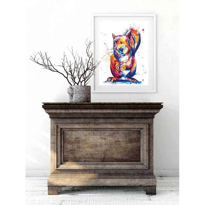 Malen Nach Zahlen Eichhörnchen Moderne Tierkunst 2 Malen Nach Zahlen Eichhörnchen Moderne Tierkunst - Image 2