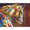 Malen Nach Zahlen Pferd Porträt Moderne Tierkunst